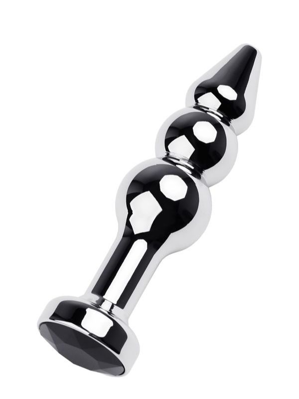 censan-anal-plug-metal-gumus-siyah-kristalli-11-cm-355233-1 Afrodit Shop Anal Plug Metal gümüş siyah kristalli 11 cm - Görsel 1