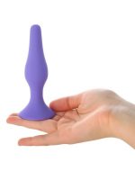 Afrodit Shop Anal Plug Mor 10,2 cm - Görsel 3