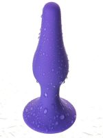 Afrodit Shop Anal Plug Mor 10,2 cm - Görsel 4