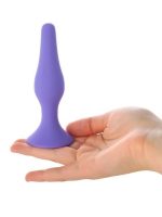 Afrodit Shop Anal Plug Mor 11,3 cm - Görsel 3