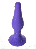 Afrodit Shop Anal Plug Mor 11,3 cm - Görsel 5