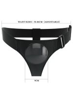 Afrodit Shop Babby Harness Briefs Vantuzlu Dildo Vibratör Uyumlu Belden Bağlamalı Kemer - Görsel 2