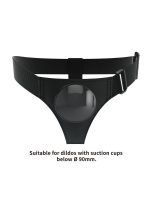 Afrodit Shop Babby Harness Briefs Vantuzlu Dildo Vibratör Uyumlu Belden Bağlamalı Kemer - Görsel 5