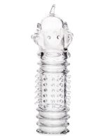 Afrodit Shop Baldi Şeffaf Penis Kılıfı  8,5 cm