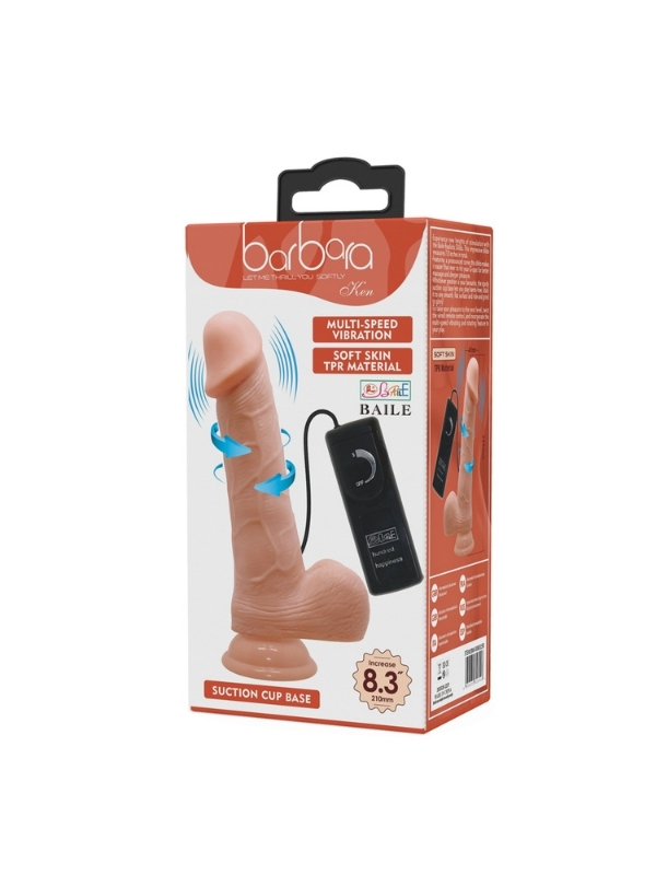 censan-barbara-83-inc-vibrator-bw-008015r-1120579-1 Afrodit Shop Barbara 8.3 İnç Vibratör BW-008015R - Görsel 1