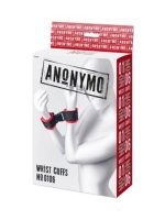 Afrodit Shop BDSM El Kelepçe kadife kırmızı - Görsel 3