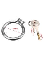 Afrodit Shop BDSM Paslanmaz Çelik Penis Kafesi ModelNo1 - Görsel 4