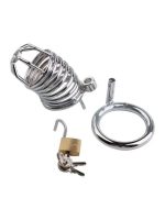 Afrodit Shop BDSM Paslanmaz Çelik Penis Kafesi ModelNo3 - Görsel 4