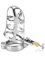 Afrodit Shop BDSM Paslanmaz Çelik Penis Kafesi ModelNo4