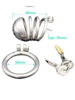 Afrodit Shop BDSM Paslanmaz Çelik Penis Kafesi ModelNo6 - Görsel 3