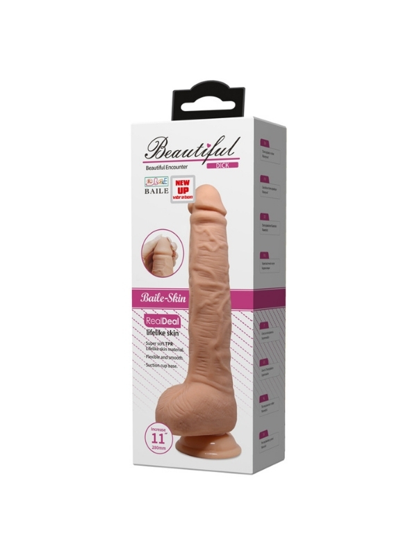 censan-beautiful-dick-11-inc-vibrator-1120628-1 Afrodit Shop Beautiful Dick 11 İnç Vibratör - Görsel 1