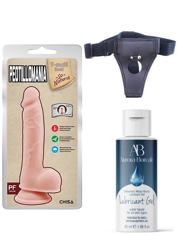 censan-belden-baglamali-kayganlastirici-set-peotillomania-195cm-gercekci-dildo-972364-1 Afrodit Shop Belden Bağlamalı Kayganlaştırıcı Set Peotillomania 19.5cm Gerçekçi Dildo - Görsel 1
