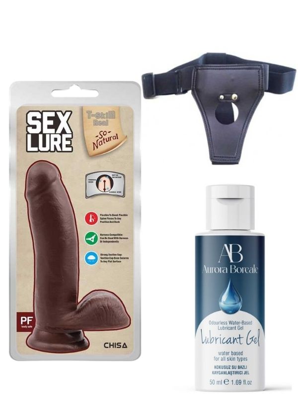 censan-belden-baglamali-kayganlastirici-set-sex-lure-kikirdakli-gercekci-dildo-175cm-zenci-972372-1 Afrodit Shop Belden Bağlamalı Kayganlaştırıcı Set Sex Lure Kıkırdaklı Gerçekçi Dildo - 17.5cm Zenci - Görsel 1