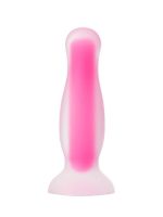 Afrodit Shop Beyond Cain Glow Gece Parlayan Anal Plug , Silikon, Şeffaf, 10 cm