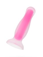 Afrodit Shop Beyond Cain Glow Gece Parlayan Anal Plug , Silikon, Şeffaf, 10 cm - Görsel 2