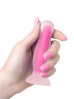 Afrodit Shop Beyond Cain Glow Gece Parlayan Anal Plug , Silikon, Şeffaf, 10 cm - Görsel 3