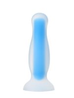 Afrodit Shop Beyond Kyle Glow Gece Parlayan Anal Plug , Silikon, Şeffaf, 10 cm