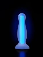 Afrodit Shop Beyond Kyle Glow Gece Parlayan Anal Plug , Silikon, Şeffaf, 10 cm - Görsel 2
