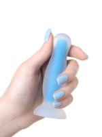 Afrodit Shop Beyond Kyle Glow Gece Parlayan Anal Plug , Silikon, Şeffaf, 10 cm - Görsel 4