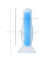 Afrodit Shop Beyond Kyle Glow Gece Parlayan Anal Plug , Silikon, Şeffaf, 10 cm - Görsel 5