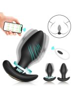 Afrodit Shop Big Boat Anchor Swing – Telefon Kontrollü Titreşimli Anal Plug (Siyah)