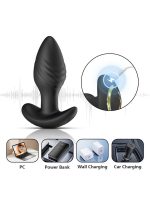 Afrodit Shop Big Boat Anchor Swing – Telefon Kontrollü Titreşimli Anal Plug (Siyah) - Görsel 4