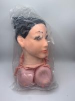 Afrodit Shop Black Doll Siyah Saçlı Şişme Bebek - Görsel 3