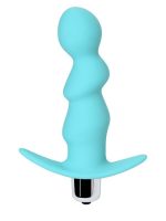 Afrodit Shop Bland Anal Vibratör Plug Mavi 12 cm - Görsel 3