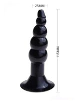 Afrodit Shop Boğumlu Anal Plug Karışık Renklerde 11 cm - Görsel 4