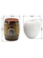 Afrodit Shop Bourbon Fıçı Şeklinde Yumurta Mastürbatör - Görsel 2