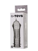 Afrodit Shop Boyn Penis Kılıfı TPR  Şeffaf 14,7 cm - Görsel 3