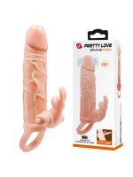 Afrodit Shop Brave Man Gerçekçi Görünümlü Titreşimli Penis Kılıfı - Görsel 4