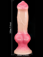 Afrodit Shop Büyük Boy Köpek Dildo - Görsel 2