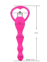 Afrodit Shop Carmine 10 Modlu pleasure silicone beads vibratör - Görsel 5