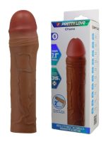 Afrodit Shop Chane Gerçek Hissiyatlı Uzatıcı Penis Kılıfı Brown - Görsel 2
