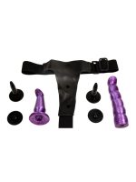 Afrodit Shop Çift Girişli Straplon Belden Bağlamalı Dildo - Görsel 3