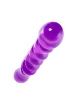 Afrodit Shop Çift taraflı Jel Dildo Tanza, TPE, mor, 27,5 cm - Görsel 3