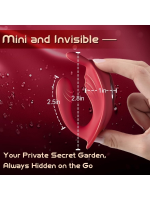 Afrodit Shop Çiftler İçin Akıllı Titreşimli G-Spot ve Klitoris Uyarıcı Vibratör – Uygulama Kontrollü, Su Geçirmez, Çift Motorlu - Görsel 2