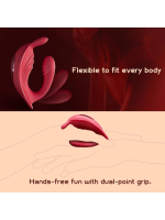 Afrodit Shop Çiftler İçin Akıllı Titreşimli G-Spot ve Klitoris Uyarıcı Vibratör – Uygulama Kontrollü, Su Geçirmez, Çift Motorlu - Görsel 3