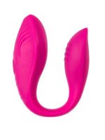 Afrodit Shop Cobrum Çiftler İçin Vibratör Silikon Pembe 9,6 cm - Görsel 2