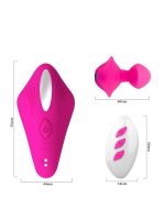 Afrodit Shop Cobrum Çiftler İçin Vibratör Silikon Pembe 9,6 cm - Görsel 3
