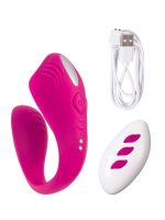 Afrodit Shop Cobrum Çiftler İçin Vibratör Silikon Pembe 9,6 cm - Görsel 4