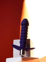 Afrodit Shop Condal anal vibratör suya dayanıklı Mor, 14 cm - Görsel 5