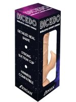 Afrodit Shop Dickdo Gerçekçi Klitoris Uyarıcılı Dildo Penis 20cm - Görsel 2