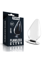 Afrodit Shop Flawless Clear Anal Plug 4.5 İnç