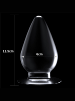 Afrodit Shop Flawless Clear Anal Plug 4.5 İnç - Görsel 5