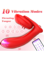 Afrodit Shop FoxShow APP Kontrollü Giyilebilir Vibratör - Görsel 3