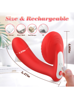 Afrodit Shop FoxShow APP Kontrollü Giyilebilir Vibratör - Görsel 4