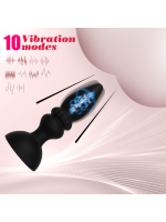 Afrodit Shop FoxShow APP Kontrollü Teleskopik Prostat Stimülatörü - Görsel 2