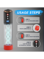 Afrodit Shop FoxShow LCD Ekranlı Otomatik Penis Pompası - Görsel 4